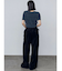 サイドリボンベロアパンツ