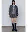 ドッキングシャツニットトップ