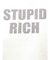 STUPID RICH STONEショートTシャツ
