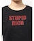 STUPID RICH STONEショートTシャツ