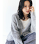 【WEB限定】カラールーズニットカーデ