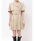 【WEB限定カラーあり】ケープトレンチミニワンピース