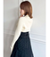 アイレットスリーブニットトップス