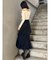 ラップシャツロングスカート