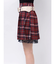 ベルトヘムレースミニスカート【セットアップ対応】
