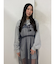チュールレイヤードロングワンピース