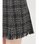 ツイードラップミニスカート