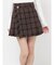 ツイードラップミニスカート