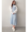 【MARY QUANTコラボ】シャツドッキングニットワンピース