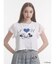 【Mickey&Minnie】ILOVEレースリメイクトップス