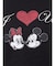 【Mickey&Minnie】ILOVEレースリメイクトップス