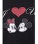 【Mickey&Minnie】ILOVEレースリメイクトップス
