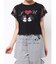 【Mickey&Minnie】ILOVEレースリメイクトップス