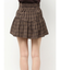 チェックミニフレアスカート【セットアップ着用可能】