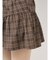 チェックミニフレアスカート【セットアップ着用可能】