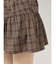 チェックミニフレアスカート【セットアップ着用可能】