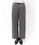 フェイクウール折返しベルトパンツ