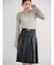 ニーレングスプリーツスカート