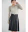 ニーレングスプリーツスカート