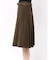 ニーレングスプリーツスカート