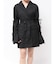 リボンスリーブジャケットミニワンピース
