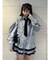 ヘムフリルチュニックシャツ