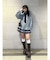 ヘムフリルチュニックシャツ