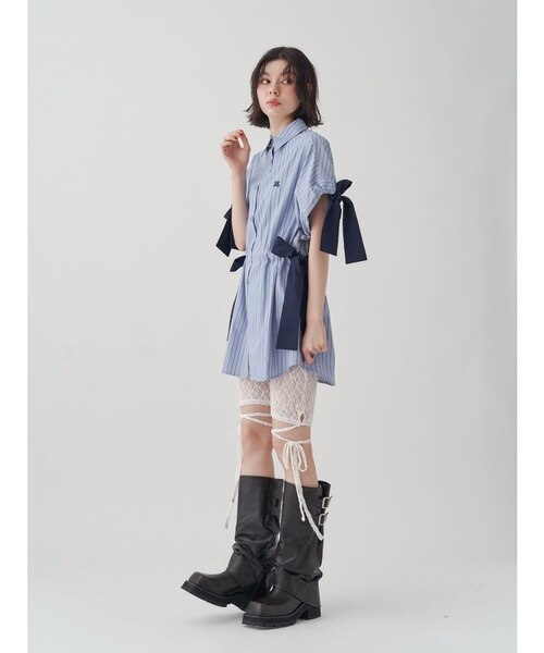 レースアップバイカーパンツ|マークスタイラーアウトレットの レースアップバイカーパンツ|マークスタイラーアウトレットの