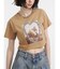 フラワーフォトフィットTシャツ