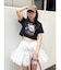 フラワーフォトフィットTシャツ