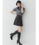 ミニシャギーラメニットトップス