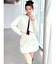 ノーカラーショートジャケット【セットアップ着用可能】