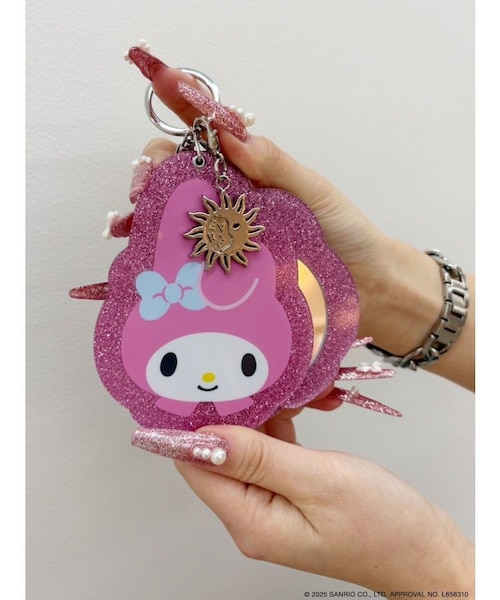 マイメロディ メイド　キーホルダー 2点セット マイメロディ メイド キーホルダー 2点セット マイメロディ メイド