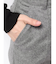 ウールライクセンタープレスワイドパンツ