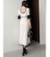 【MARY QUANTコラボ】バックシャンデイジーストラップマーメイドニットワンピース