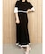 【MARY QUANTコラボ】バックシャンデイジーストラップマーメイドニットワンピース
