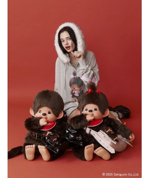 monchhichi×jouetie】ファードッキングZIPフーディ｜マークスタイラー