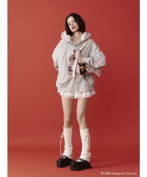 monchhichi×jouetie】ファードッキングZIPフーディ｜マークスタイラー