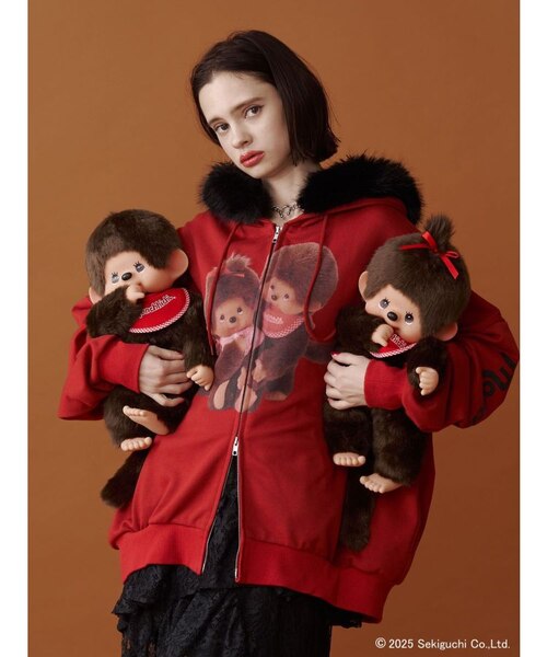 monchhichi×jouetie】ファードッキングZIPフーディ｜マークスタイラー