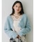 【WEB限定カラーあり】シャギークロップドカーディガン