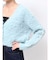 【WEB限定カラーあり】シャギークロップドカーディガン