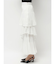 アシンメトリーティアードスカート