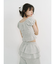 コサージュギャザートップス