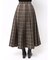 オリジナルチェックプリーツレイヤードスカート