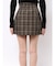 オリジナルチェックプリーツレイヤードスカート