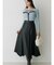 ハンカチヘムフレアスカート