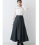 ハンカチヘムフレアスカート