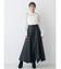 ハンカチヘムフレアスカート