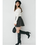 バレルシェイプドロングブーツ