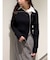 【WEB限定カラーあり】ハイツイストアシメZIPニット